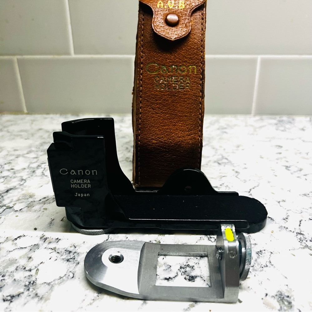 VINTAGE CANON CAMERA CRADLE HOLDER FOR RANGEFINDER CAMERAS